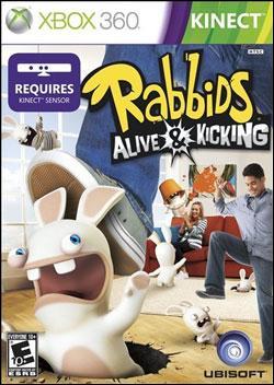 Raving Rabbids: Alive & Kicking Box art