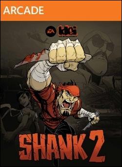 Shank 2 (Xbox 360 Arcade) by Microsoft Box Art