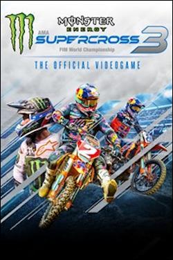 Monster Energy Supercross - The Official Videogame 3 Box art