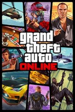 Grand Theft Auto Online (Xbox Series X) by Rockstar Games Box Art