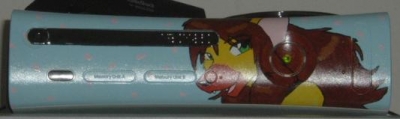 This custom faceplate was created by DeviantArtist bluefantasy.