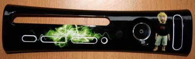 This is a custom faceplate designed by XBA member Pierrevincy.