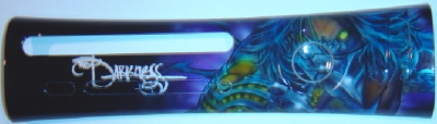 Custom plate airbrushed by MyPaintEffects.